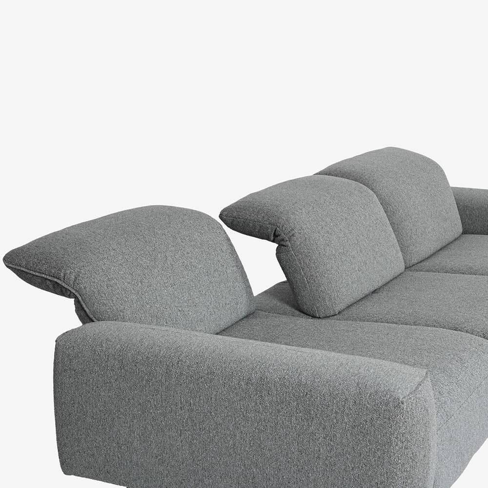 himolla（ヒモラ）カウチソファ 向かって右カウチ「シグナ model.1552」幅277cm 布#20Q2ミストラル 【お手入れキットの特典付き】