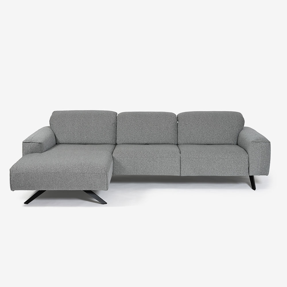 himolla（ヒモラ）カウチソファ 向かって左カウチ「シグナ model.1552」幅277cm 布#20Q2ミストラル 【お手入れキットの特典付き】