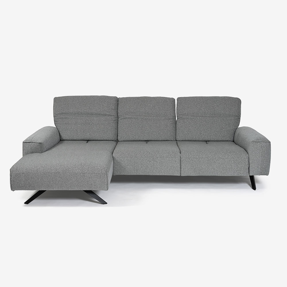 himolla(ヒモラ)カウチソファ 向かって左カウチ「シグナ model.1552」幅277cm 布#20Q2ミストラル 【お手入れキットの特典付き】