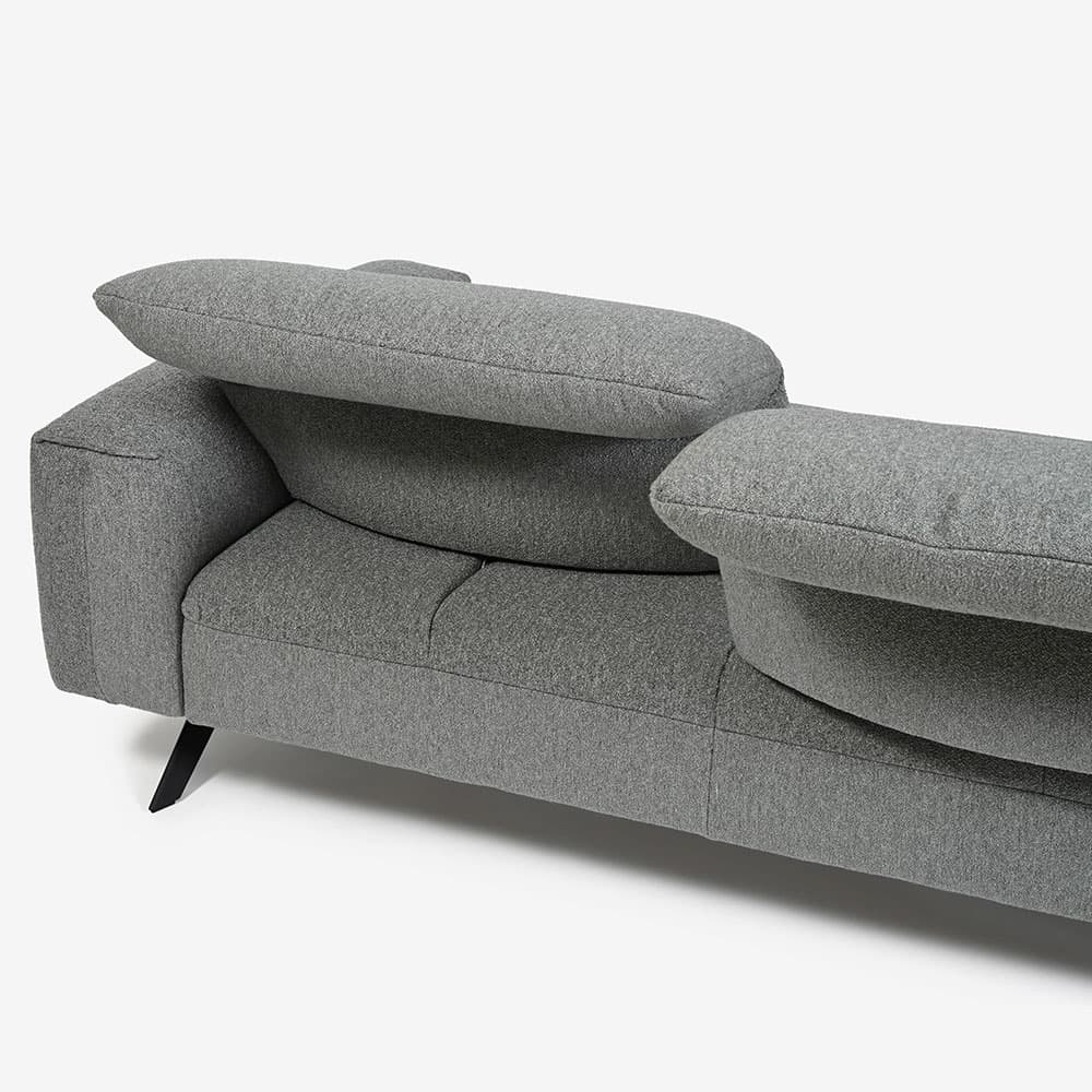 himolla(ヒモラ)カウチソファ 向かって左カウチ「シグナ model.1552」幅277cm 布#20Q2ミストラル 【お手入れキットの特典付き】