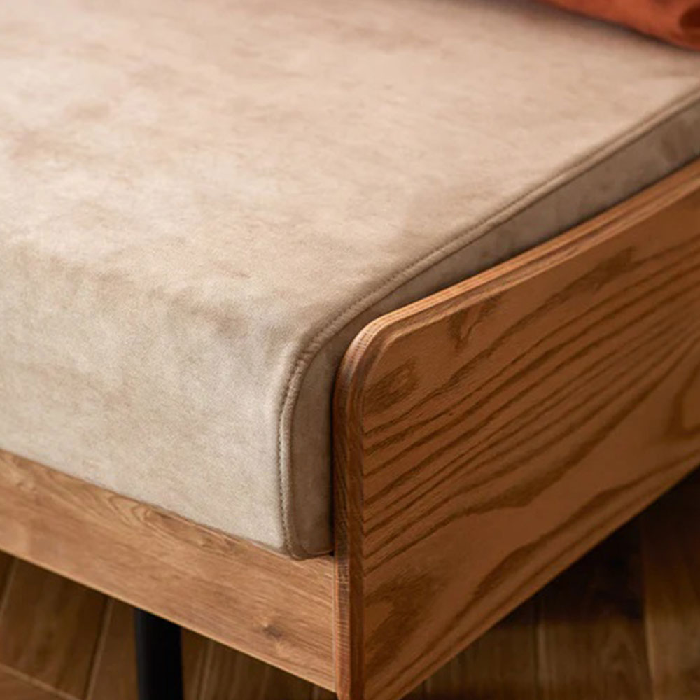 ソファベッド「フォース 200」幅199cm 木部全2色 布全2色