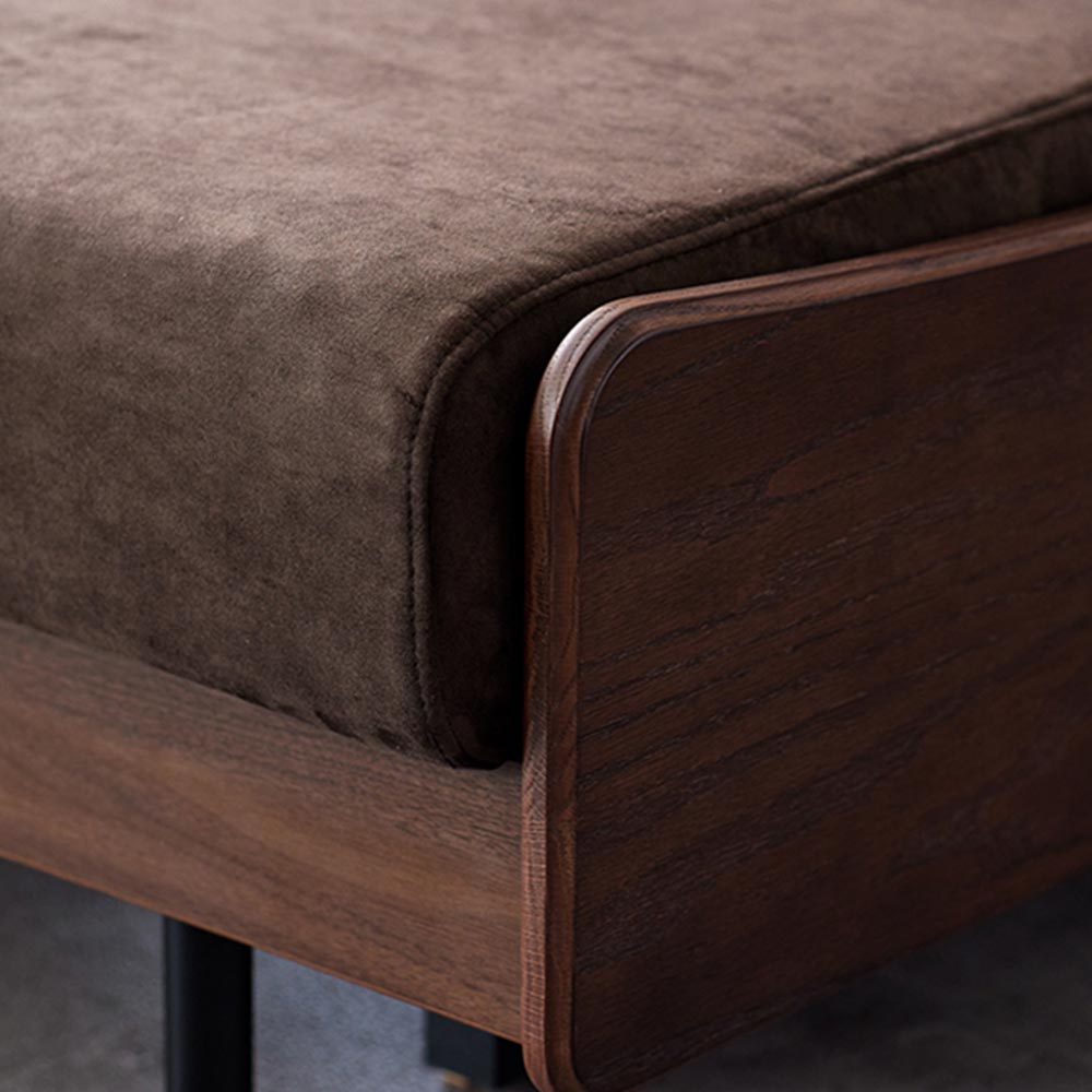 ソファベッド「フォース 200」幅199cm 木部全2色 布全2色