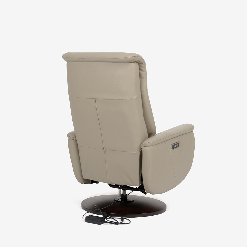 電動リクライニングチェア「ラティーナKD SD-488B」半革#OM948 サンド色