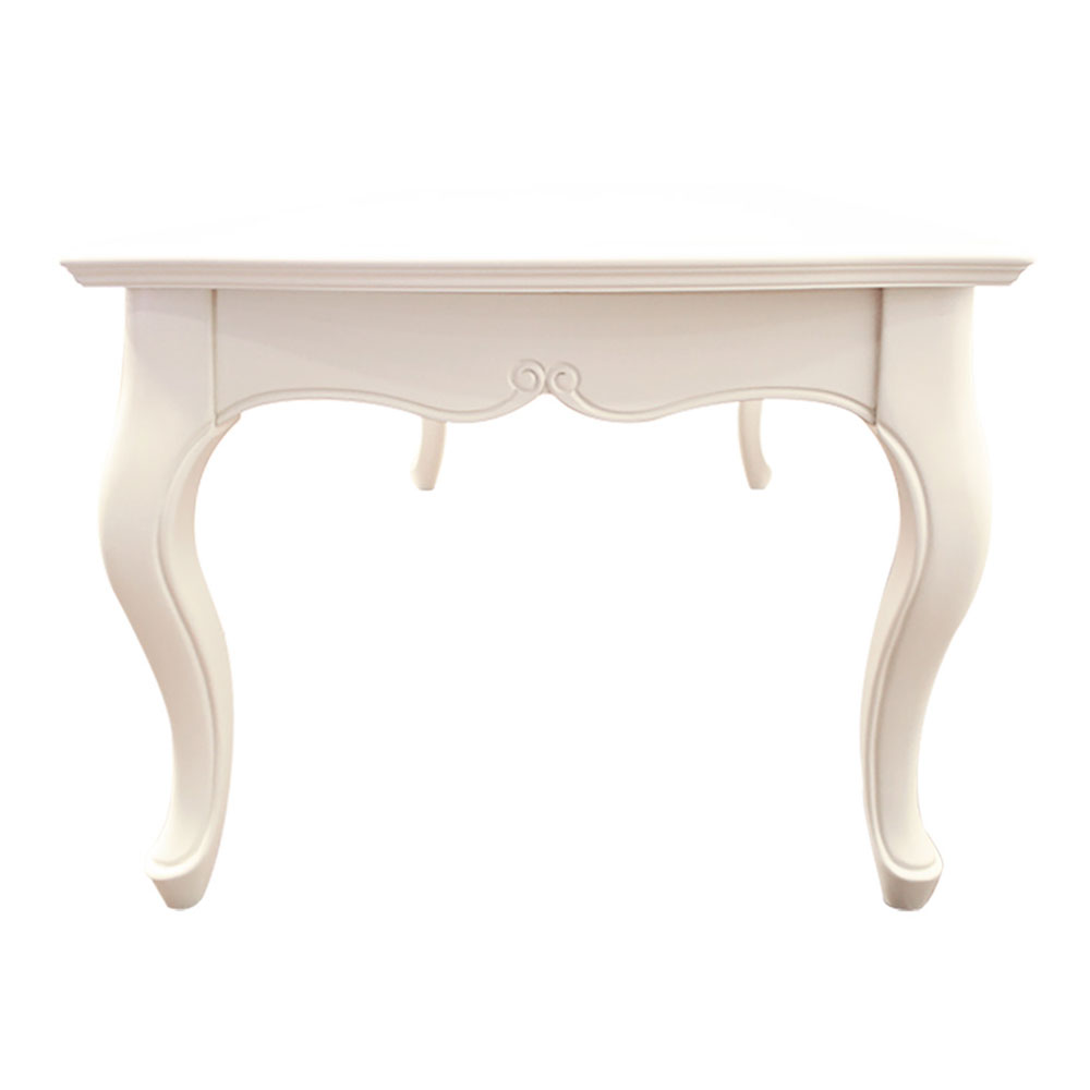 センターテーブル「フルール」WH(ホワイト)色 幅110cm