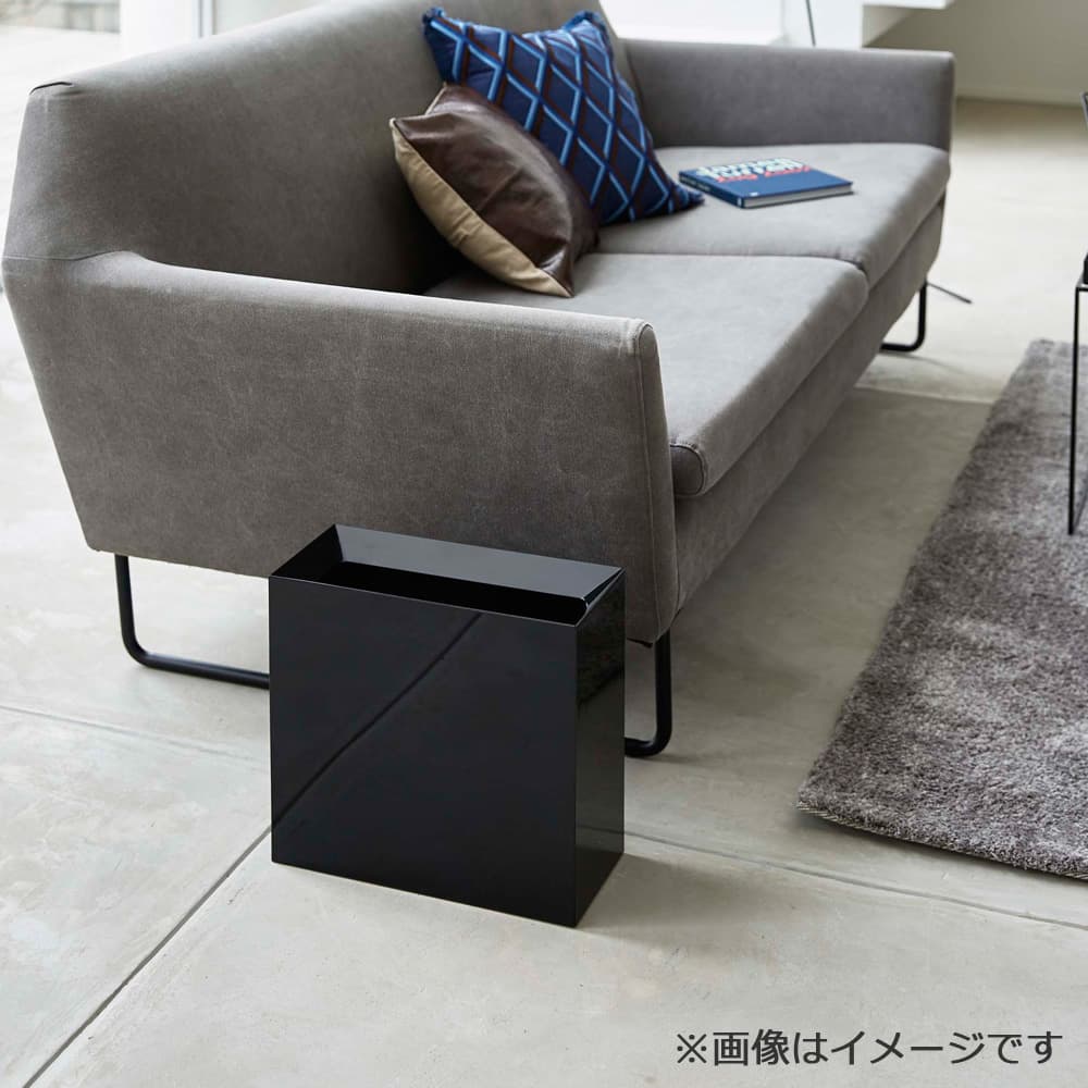 トラッシュカン「タワー ワイド 4495」15L ブラック ゴミ箱