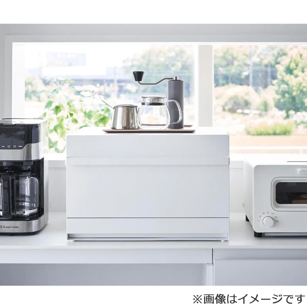 ブレッドケース「タワー 1857」ホワイト