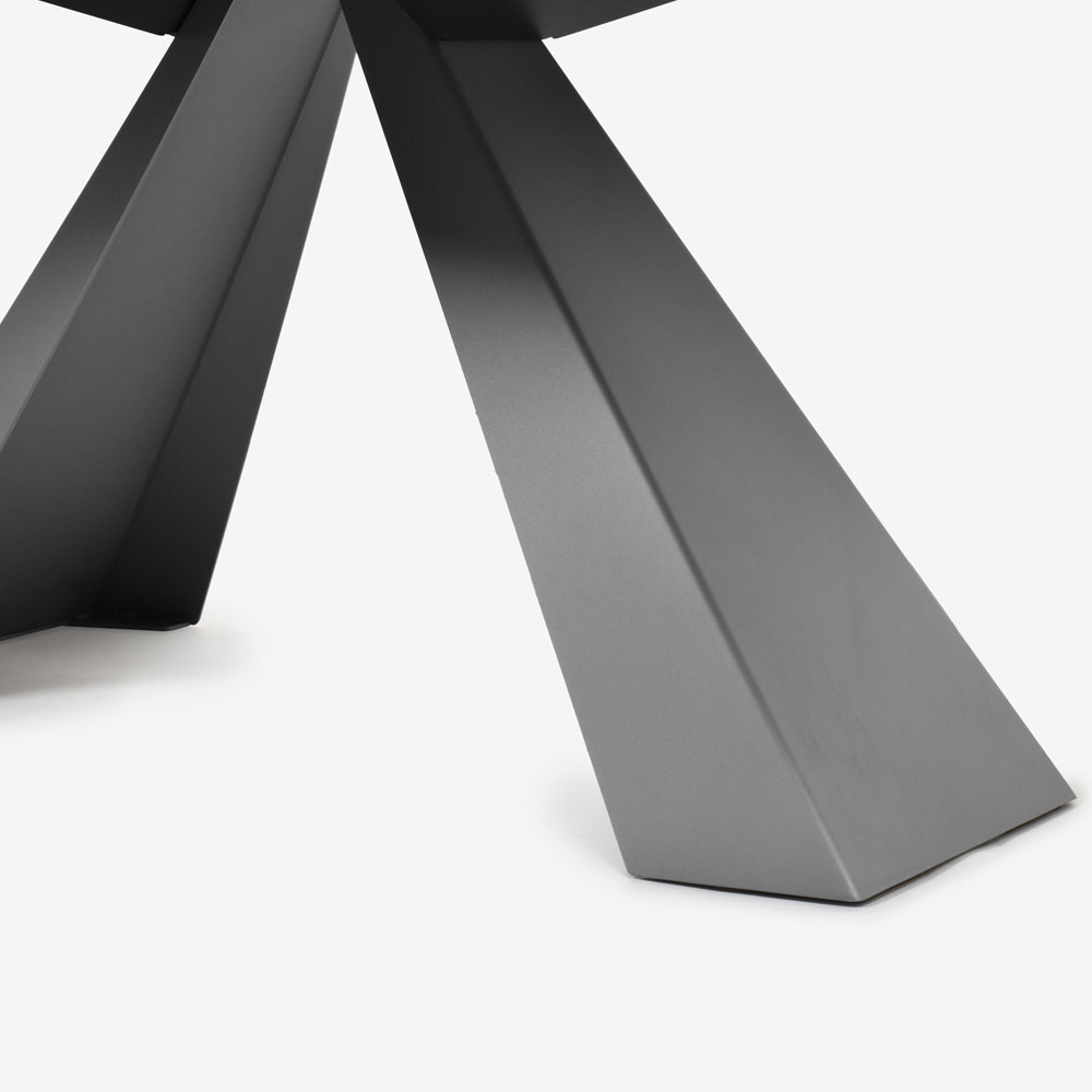 cattelan italia (カッテラン・イタリア)　ダイニングテーブル「エリオット」幅200cm セラミック材 マット・ゴールデン・カラカッタ色【次回入荷未定】