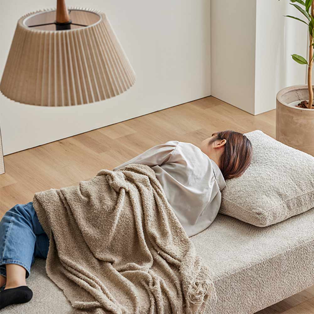 ソファ2点セット「ティノ」背クッション4個付き 幅270cm 布全2色