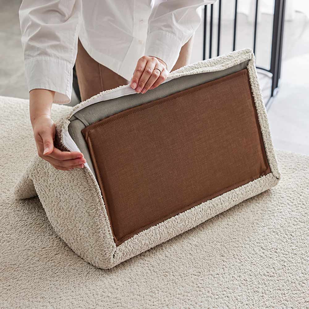 ソファ2点セット「ティノ」背クッション4個付き 幅270cm 布全2色