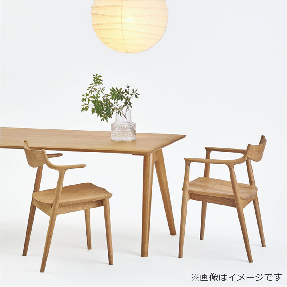 浜本工芸 ダイニングテーブル「DT-7064」オーク材ナチュラル色 全2サイズ［No.7060］