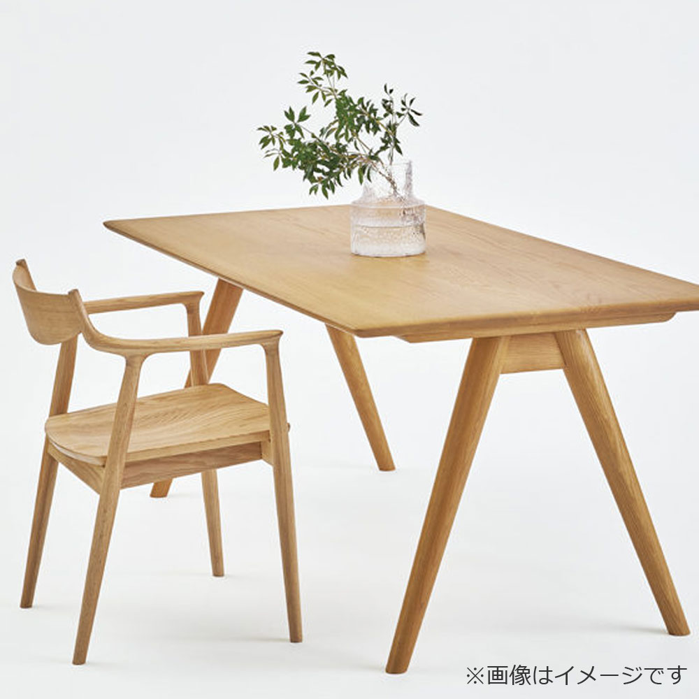 浜本工芸 ダイニングテーブル「DT-7064」オーク材ナチュラル色 全2サイズ［No.7060］