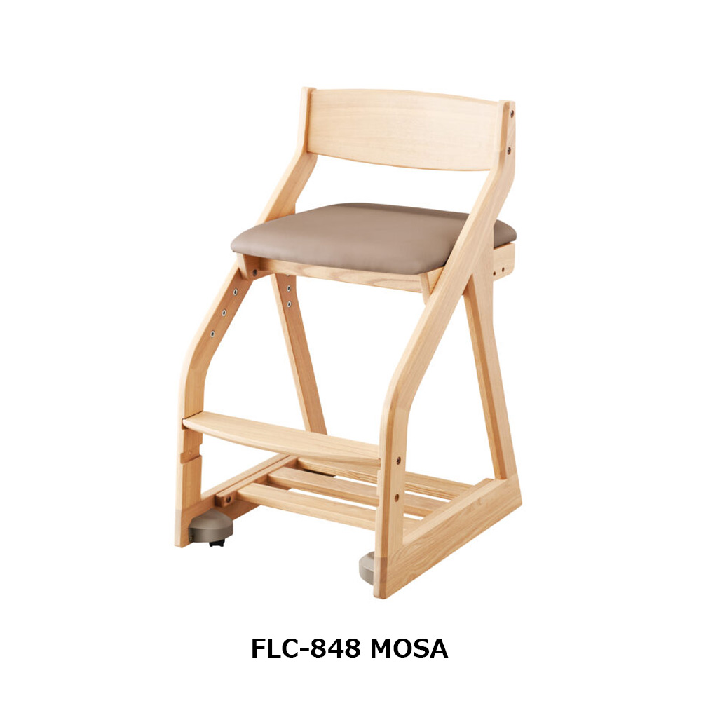 木製椅子「ファリス」木部全2色 張地PVC 全2色