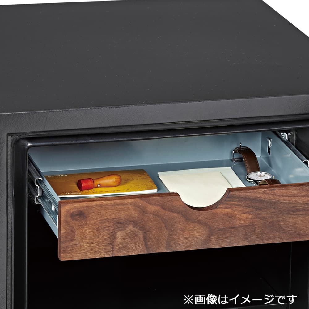 耐火金庫「DBAUM500」DBAUM 36L 幅40.4cm 奥行50.3cm ウォールナット材【送料・開梱設置費込み】【メーカー直送】