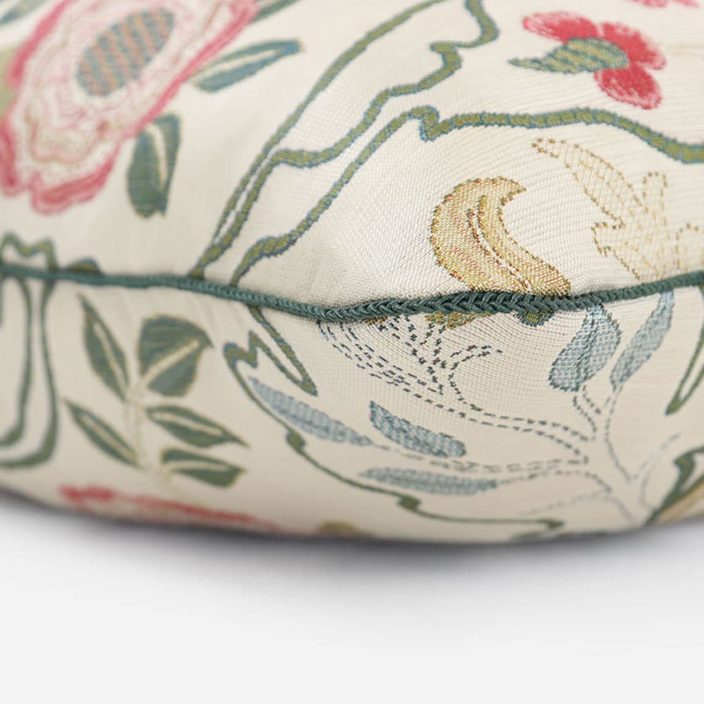 クッションカバー「マリーイザベル」レッド 45cm角 Morris Design Studio(モリス)