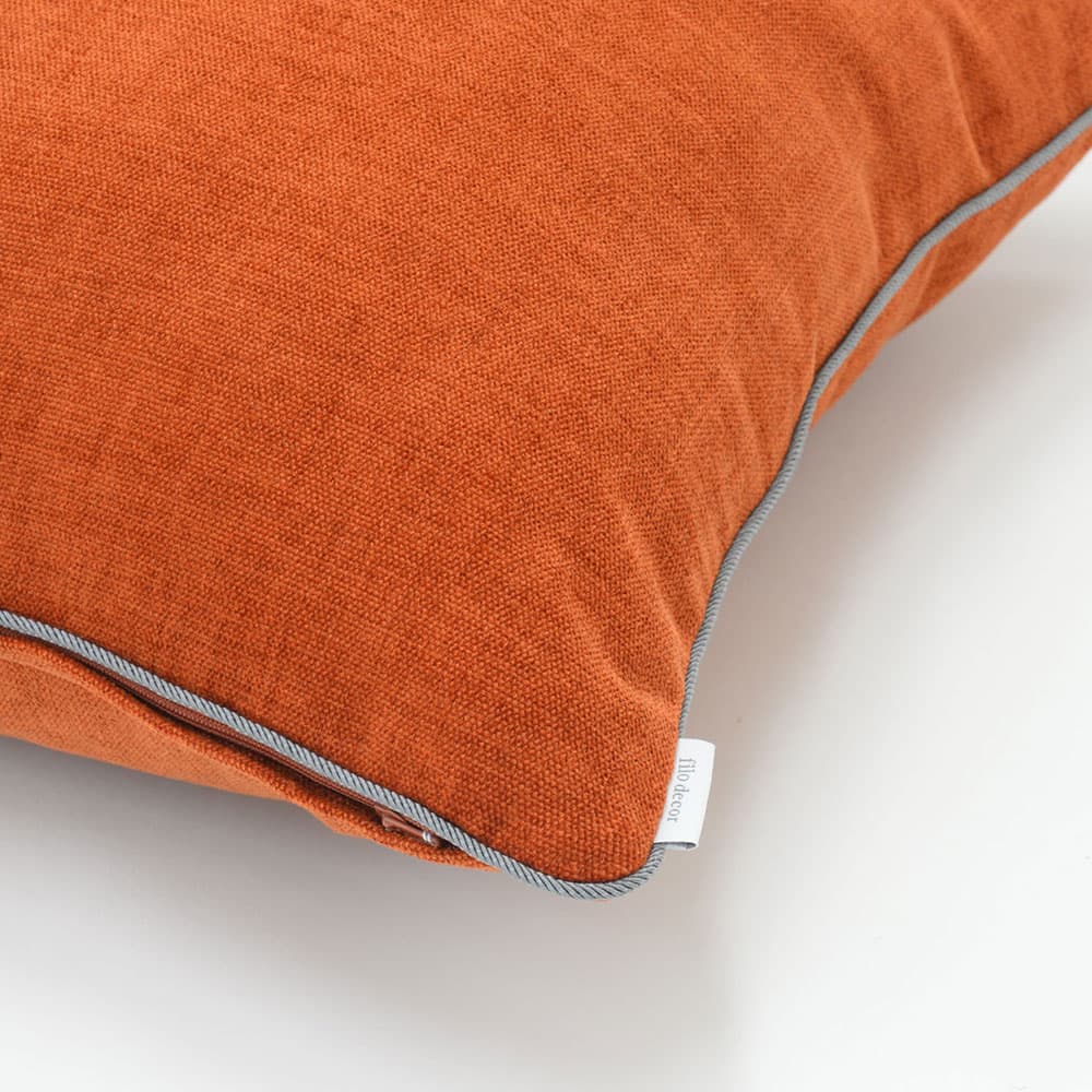 クッションカバー「ジャイアント LL1311」オレンジ 45cm角