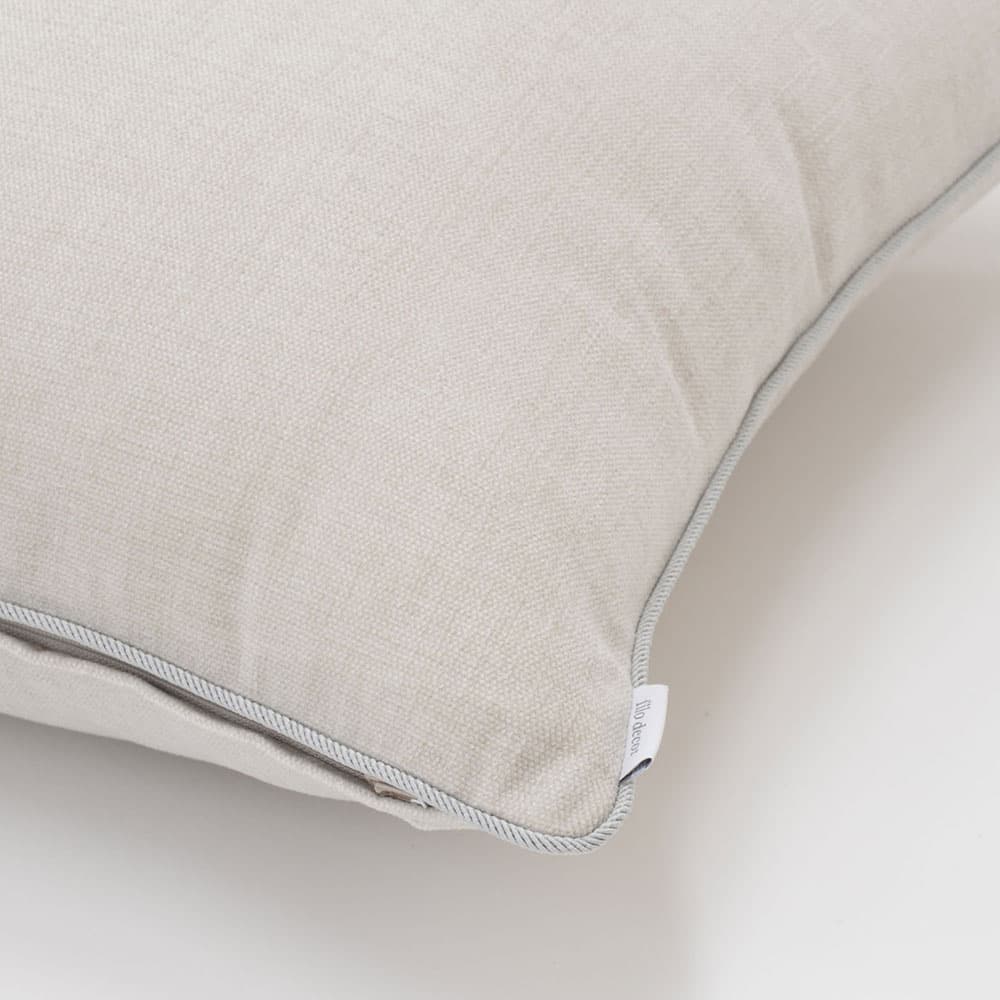 クッションカバー「ジャイアント LL1311」アイボリー 45cm角