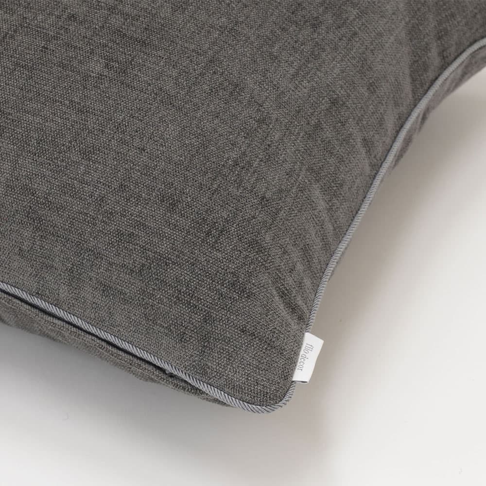 クッションカバー「ジャイアント LL1311」グレー 45cm角