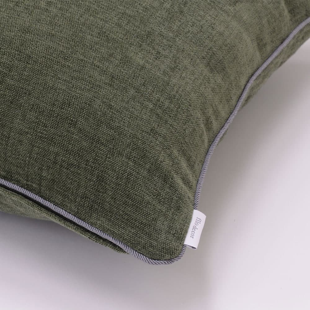 クッションカバー「ジャイアント LL1311」グリーン 45cm角