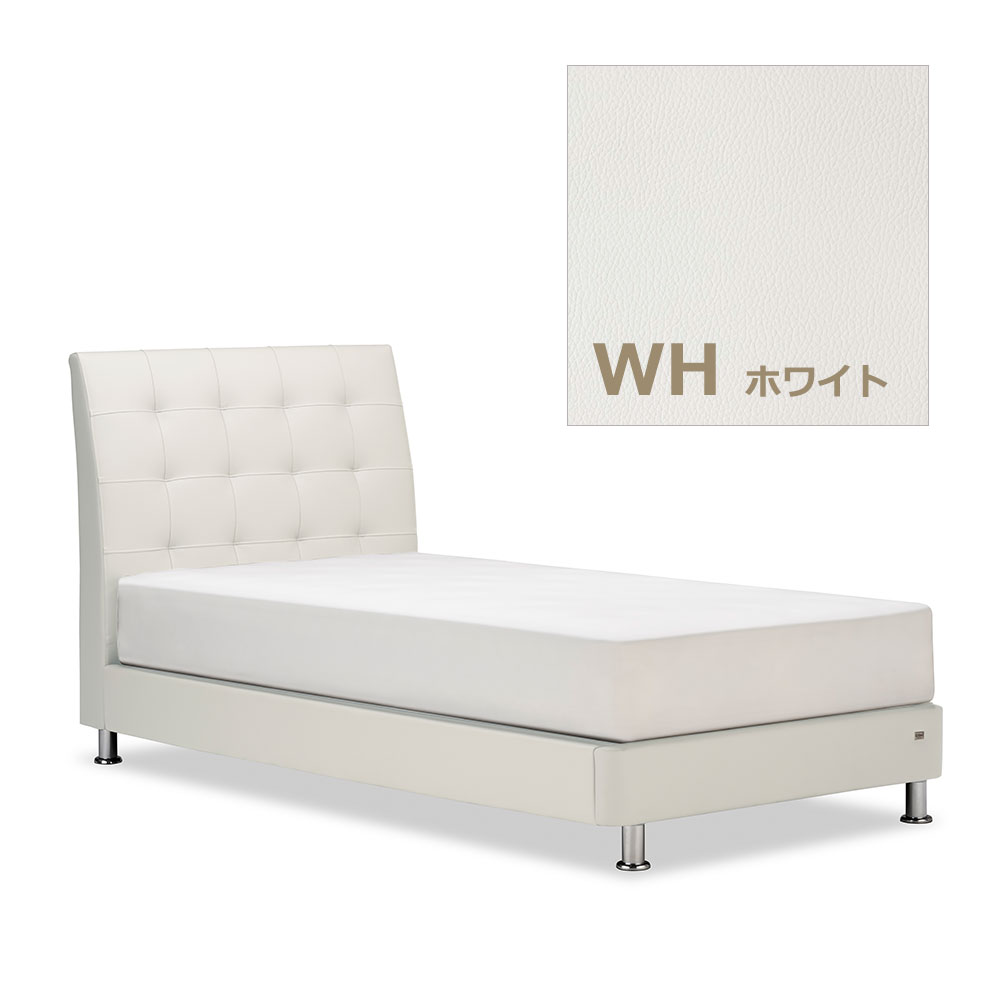 FranceBed（フランスベッド）ベッドフレーム「IQ アシュフォード」PVC張り 全7サイズ 全3色