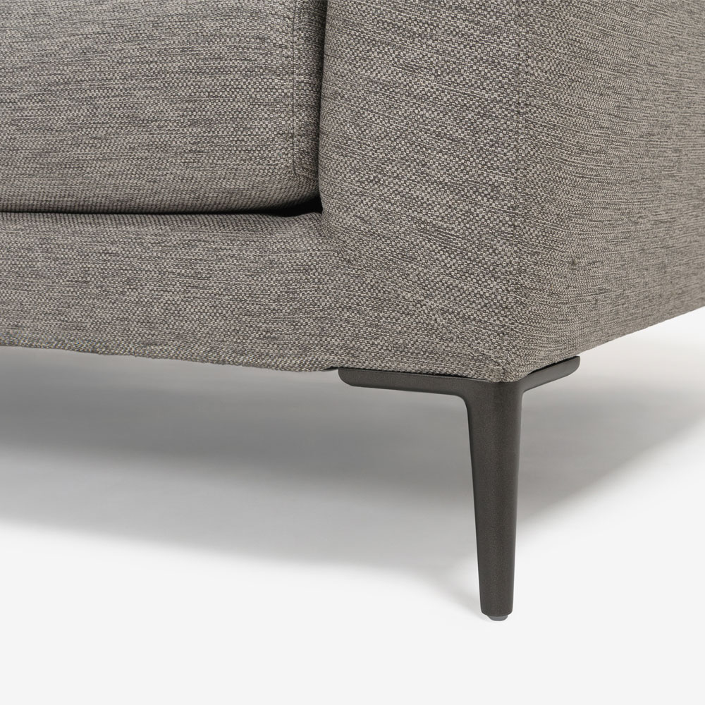 erba（エルバイタリア）ラブソファ「イスタンテ」幅175cm 布グレー色【次回入荷未定】