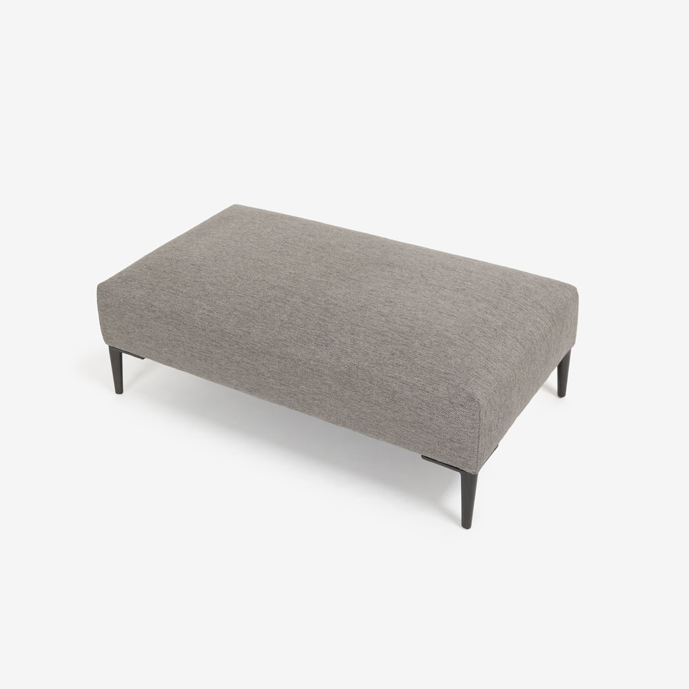 erba(エルバイタリア)オットマン「イスタンテ」布グレー色