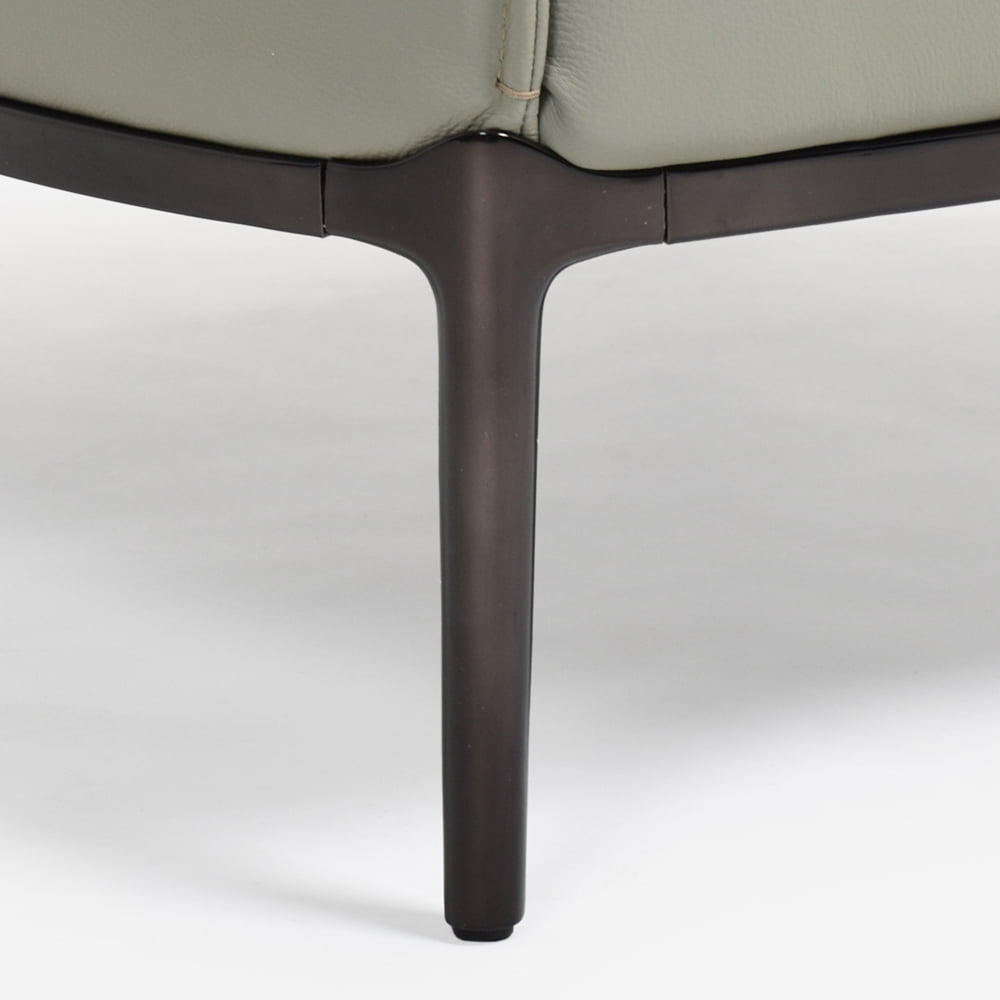 PoltronaFrau（ポルトローナ・フラウ）アームチェア「アーチボルドキング」革ライトグリーン色