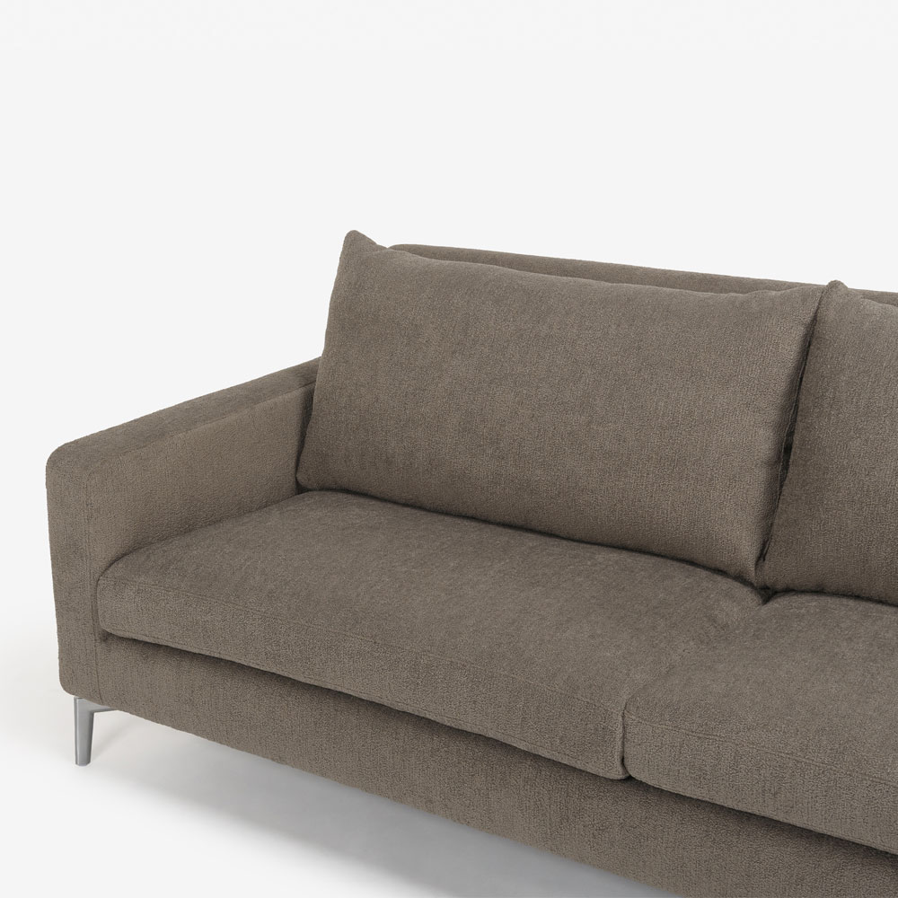 erba（エルバイタリア）ソファ「ベラビスタ」幅200cm 布グレージュ色 FAVOLA403