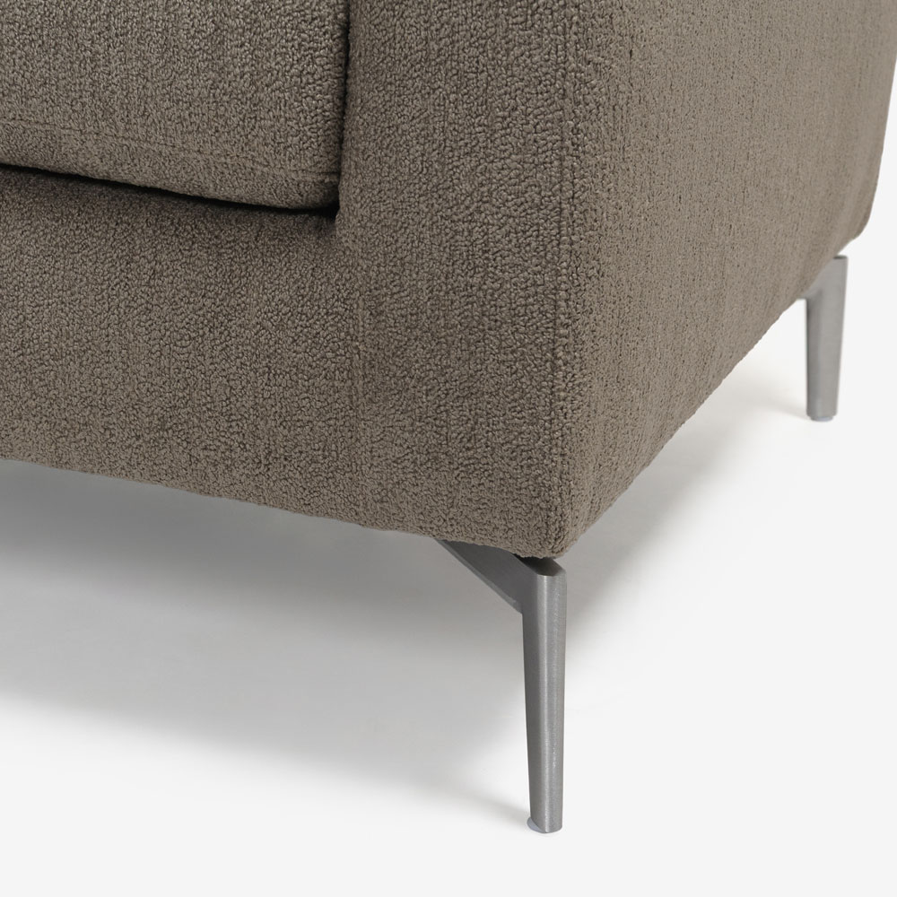 erba（エルバイタリア）ソファ「ベラビスタ」幅200cm 布グレージュ色 FAVOLA403