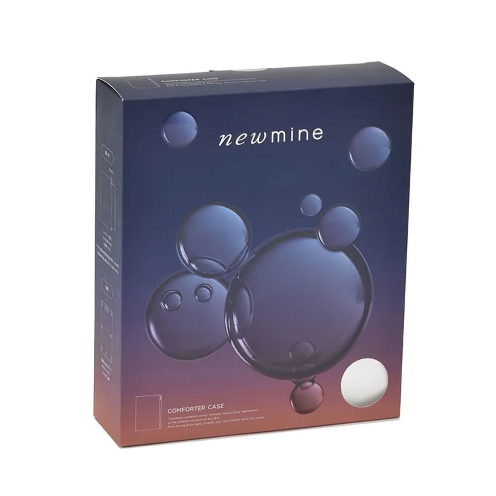 掛け布団カバー「newmine（ニューミン）コスメティックスカバー NM3659」シングルロングサイズ 全2色 nishikawa（西川）