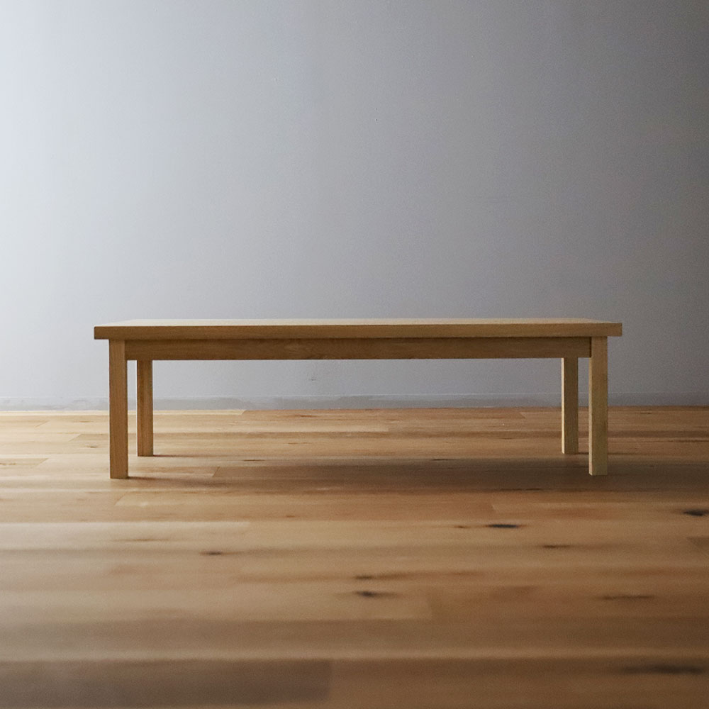 リビングテーブル「レッチェ 120テーブル」幅120cm ホワイトオーク材