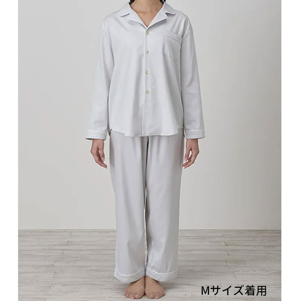 ナイトウェア 上下セット「newmine（ニューミン）コスメティックスナイトウェア NM4603」サテンテラード 男女兼用 全3サイズ 全2色 nishikawa（西川）