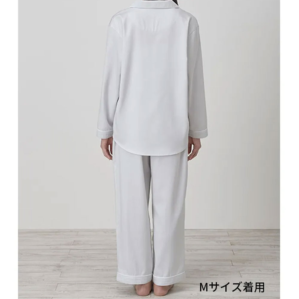 ナイトウェア 上下セット「newmine（ニューミン）コスメティックスナイトウェア NM4603」サテンテラード 男女兼用 全3サイズ 全2色 nishikawa（西川）