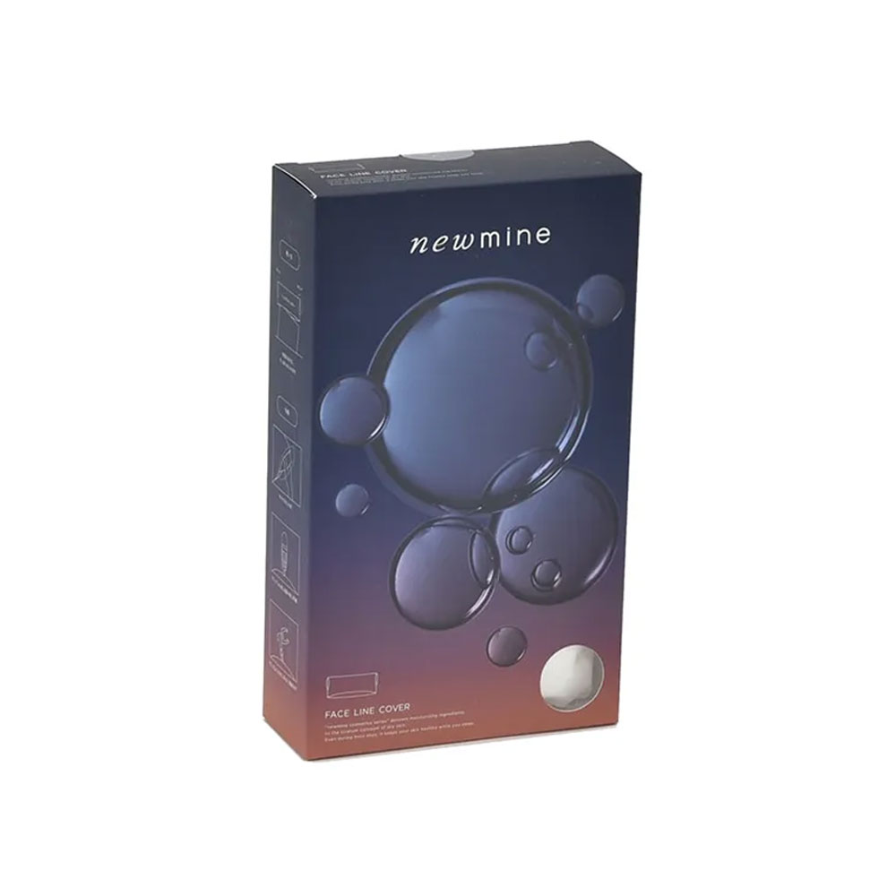 フェイスラインカバー「newmine（ニューミン）コスメティックスカバー NM3659」シングルサイズ用 全2色 nishikawa（西川）