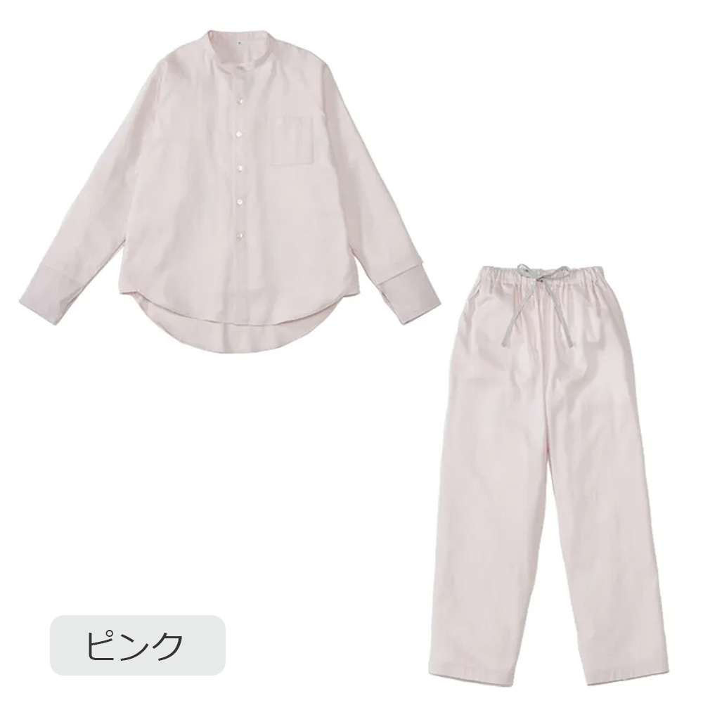 ナイトウェア 上下セット「newmine（ニューミン）コスメティックスナイトウェア NM4602」X-Back スタンドカラー 男女兼用 全3サイズ 全2色 nishikawa（西川）