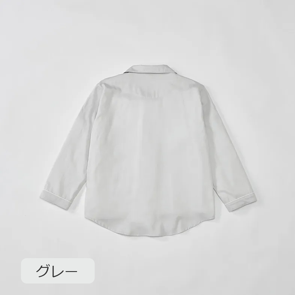 ナイトウェア 上下セット「newmine（ニューミン）コスメティックスナイトウェア NM4603」サテンテラード 男女兼用 全3サイズ 全2色 nishikawa（西川）