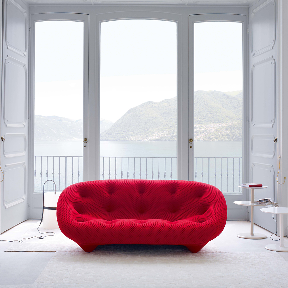 ligne roset（リーン・ロゼ）ラブソファ「ロゼプルム」2人掛け 布R852【受注生産品】