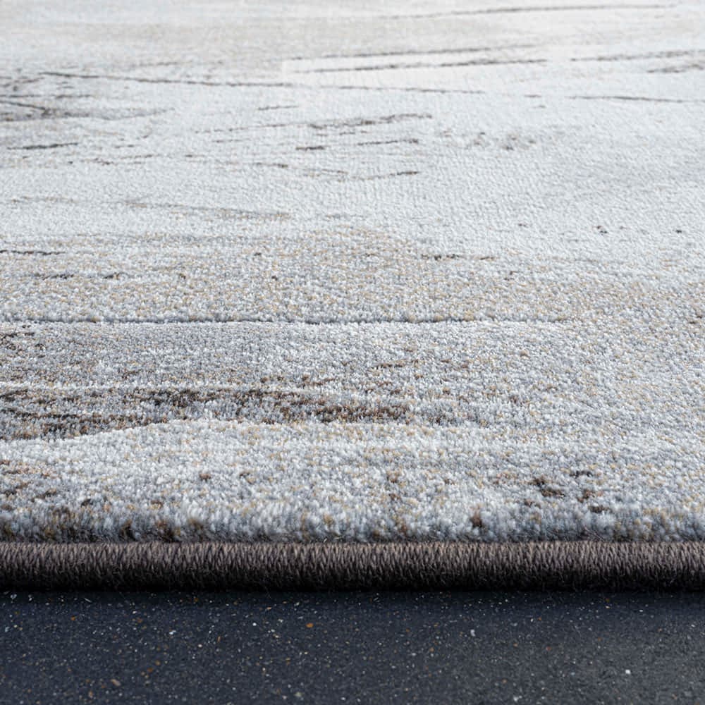 ウィルトンラグ「Graphie グラフィー」9293（ブラックグレー）全3サイズ 防炎【次回入荷未定】