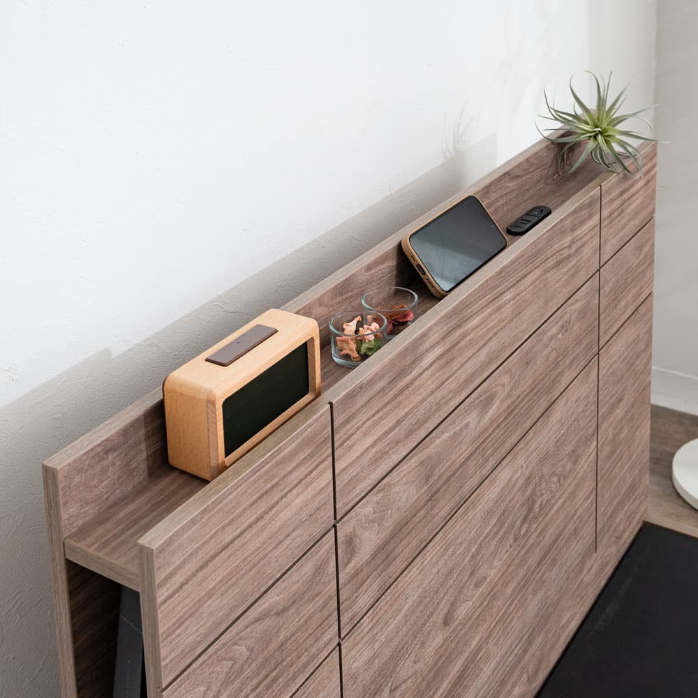 ベッドフレーム「レンヌブックスタンド」レッグタイプ 全2色 全3サイズ