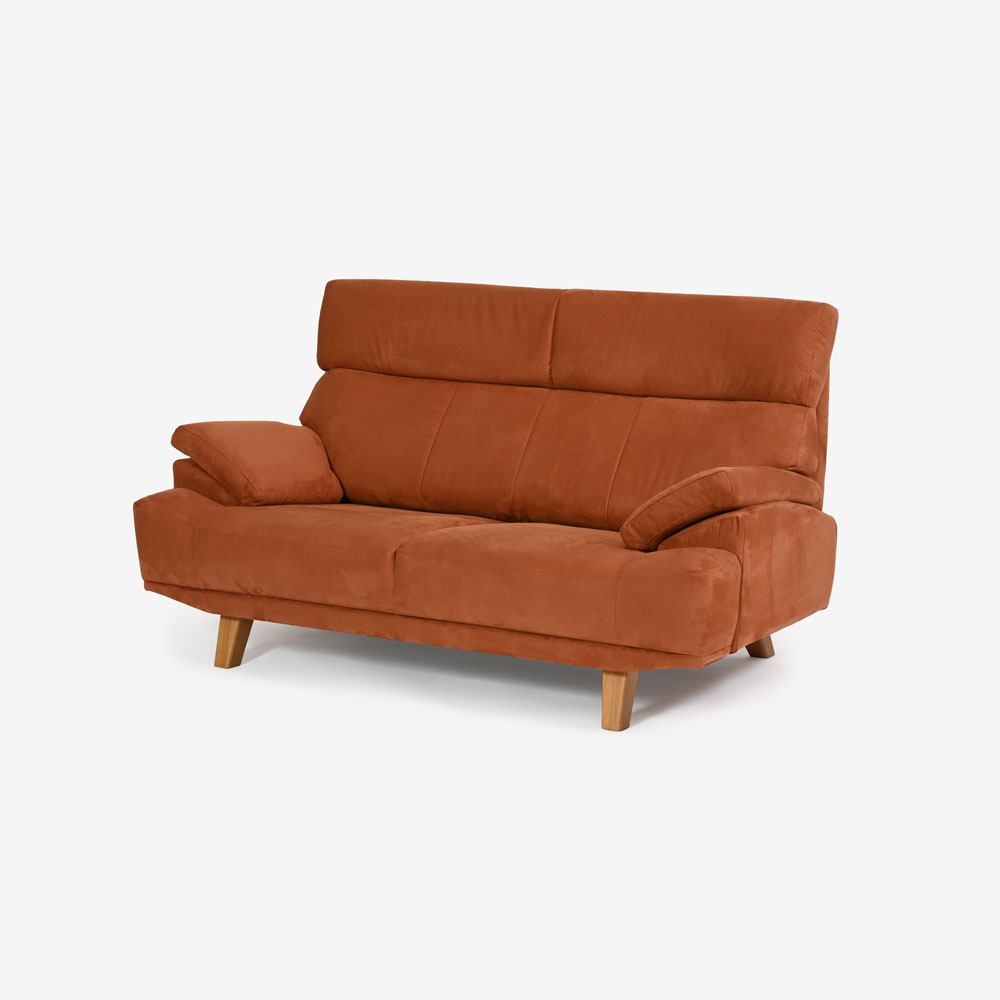 ソファ「ルミナス2 2S16」幅165cm 奥行96cm（D深め）張地全2色 脚全2色【受注生産品】