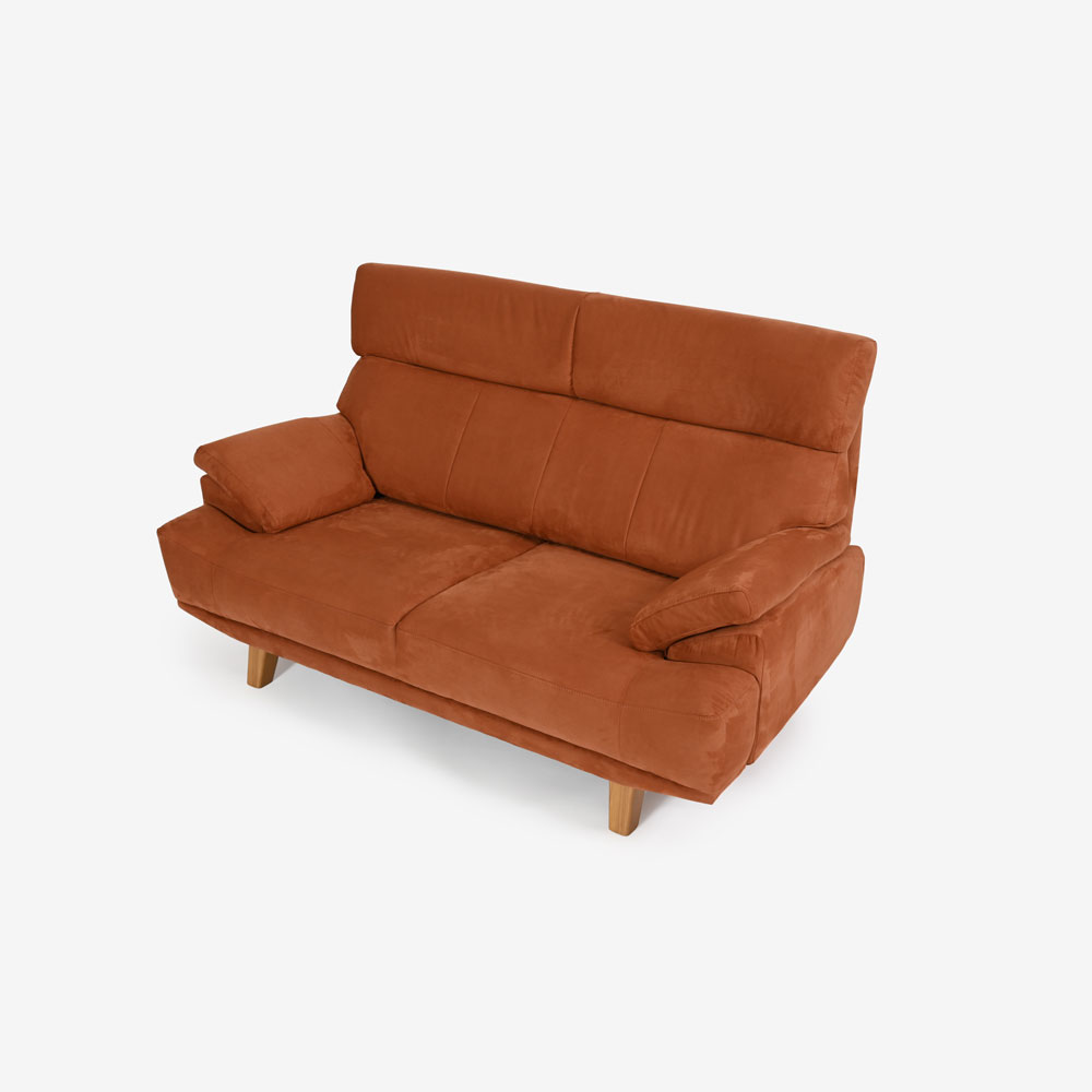 ソファ「ルミナス2 2S16」幅165cm 奥行96cm（D深め）張地全2色 脚全2色【受注生産品】