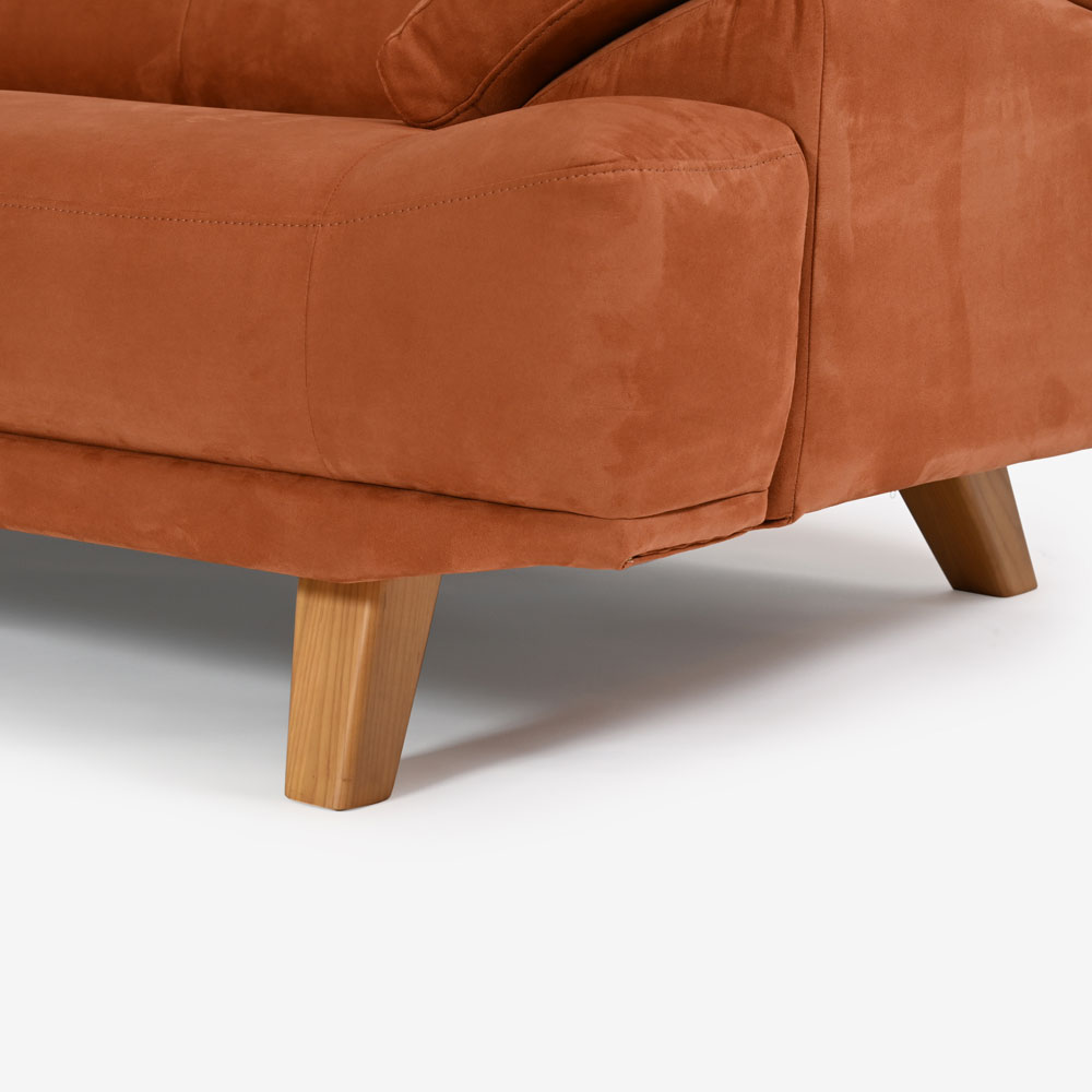 ソファ「ルミナス2 2S16」幅165cm 奥行96cm（D深め）張地全2色 脚全2色【受注生産品】