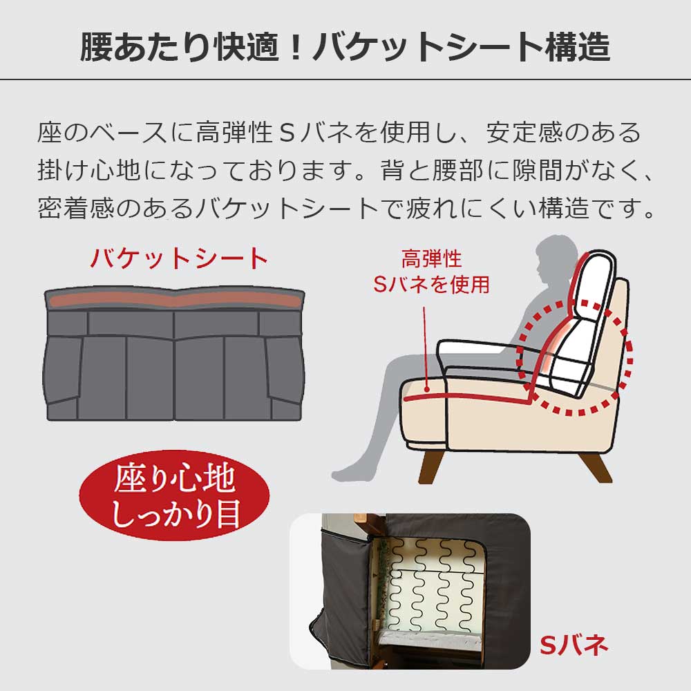 ソファ「ルミナス2 2SW19」幅195cm 奥行91cm（Nノーマル） 張地全2色 脚全2色【受注生産品】