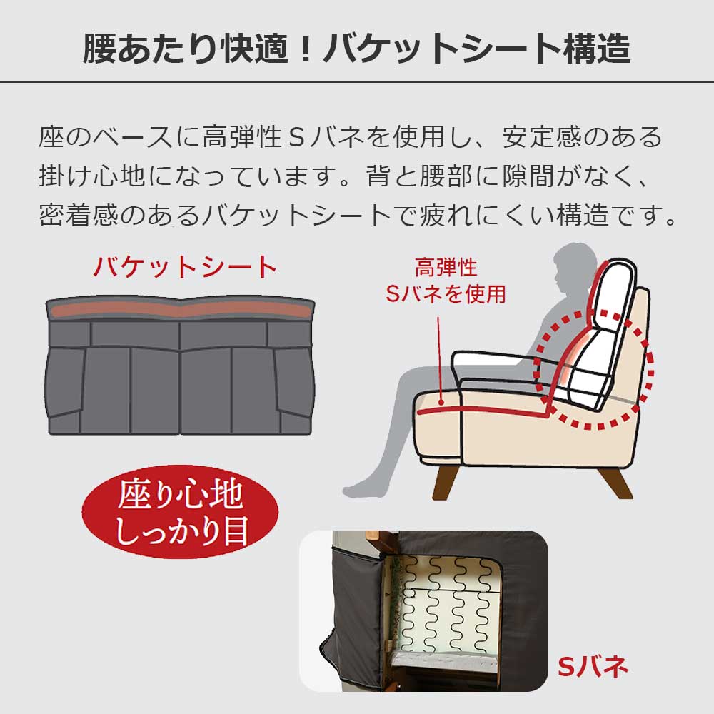 ソファ「ルミナス2 2S16」幅165cm 奥行96cm（D深め）張地全2色 脚全2色【受注生産品】