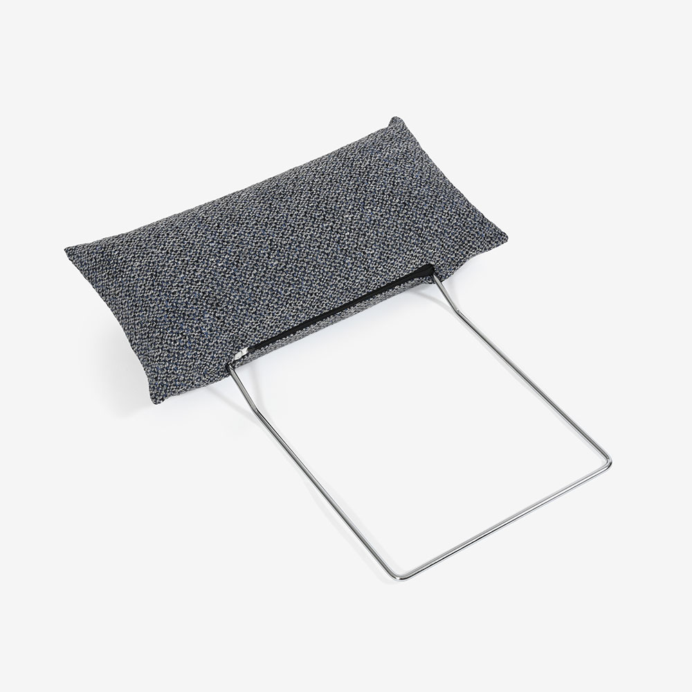 ヘッドレスト「OP08（オプティオ08）」カバーリング仕様 布#1ムフラン#56 BL【受注生産品】