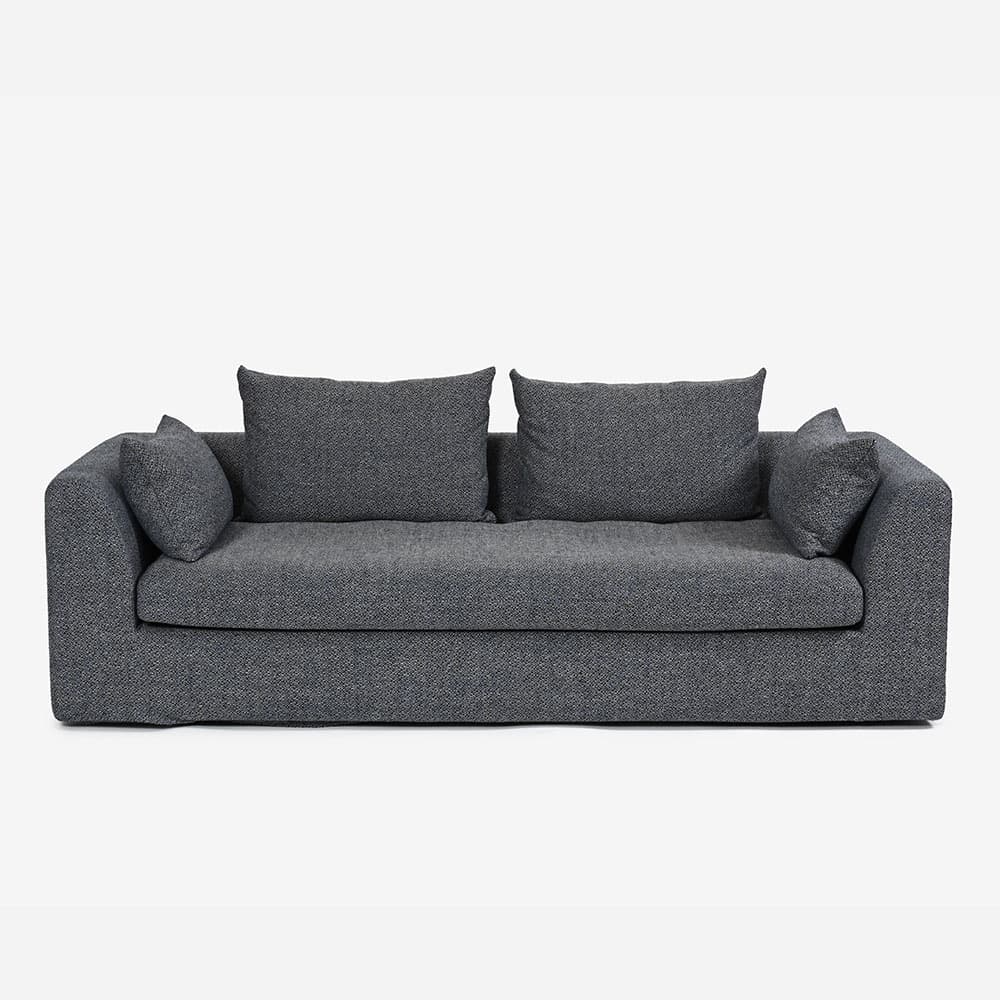 ソファ 3人掛け「OP08（オプティオ08）」幅220cm カバーリング仕様 布#1ムフラン#56 BL【受注生産品】