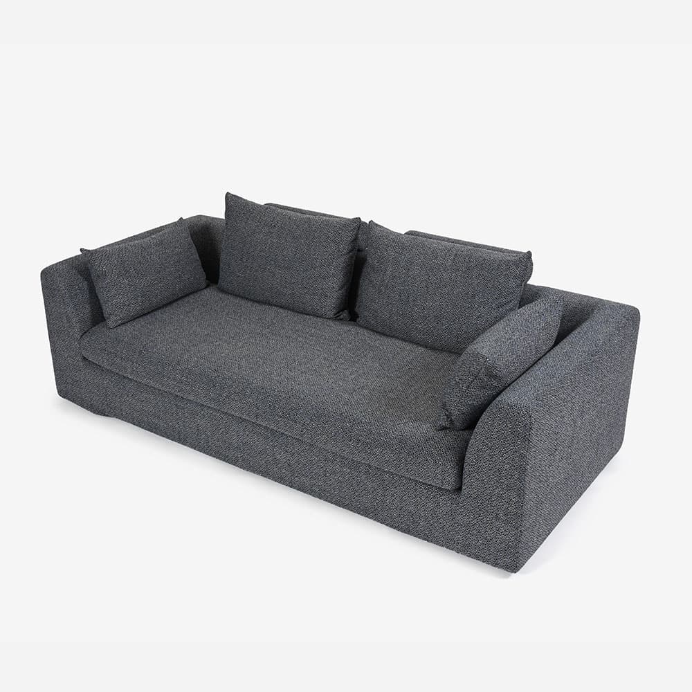 ソファ 3人掛け「OP08（オプティオ08）」幅220cm カバーリング仕様 布#1ムフラン#56 BL【受注生産品】