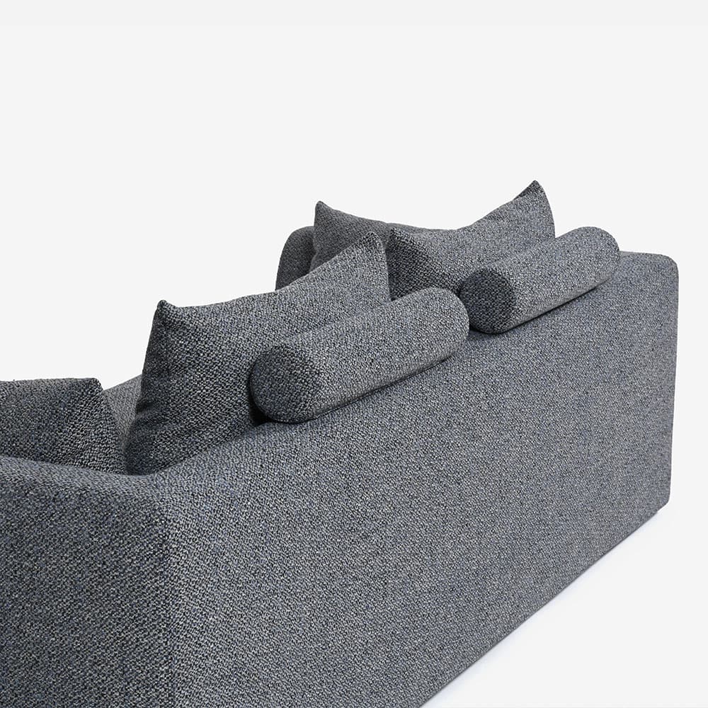 ソファ 3人掛け「OP08（オプティオ08）」幅220cm カバーリング仕様 布#1ムフラン#56 BL【受注生産品】