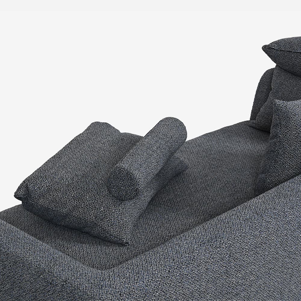 ソファ 3人掛け「OP08（オプティオ08）」幅220cm カバーリング仕様 布#1ムフラン#56 BL【受注生産品】