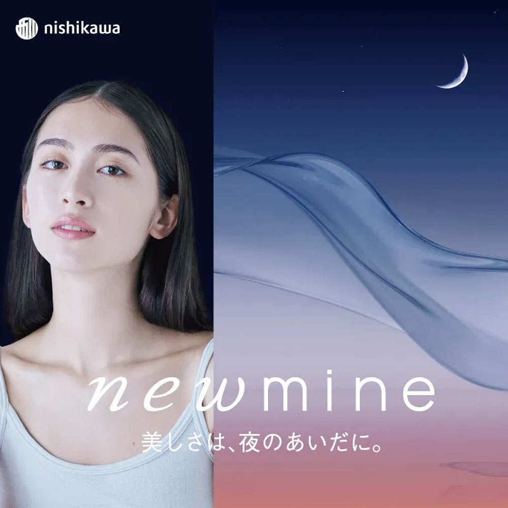 枕「newmine（ニューミン）頬にやさしい美容まくら NM4605」グレー nishikawa（西川）