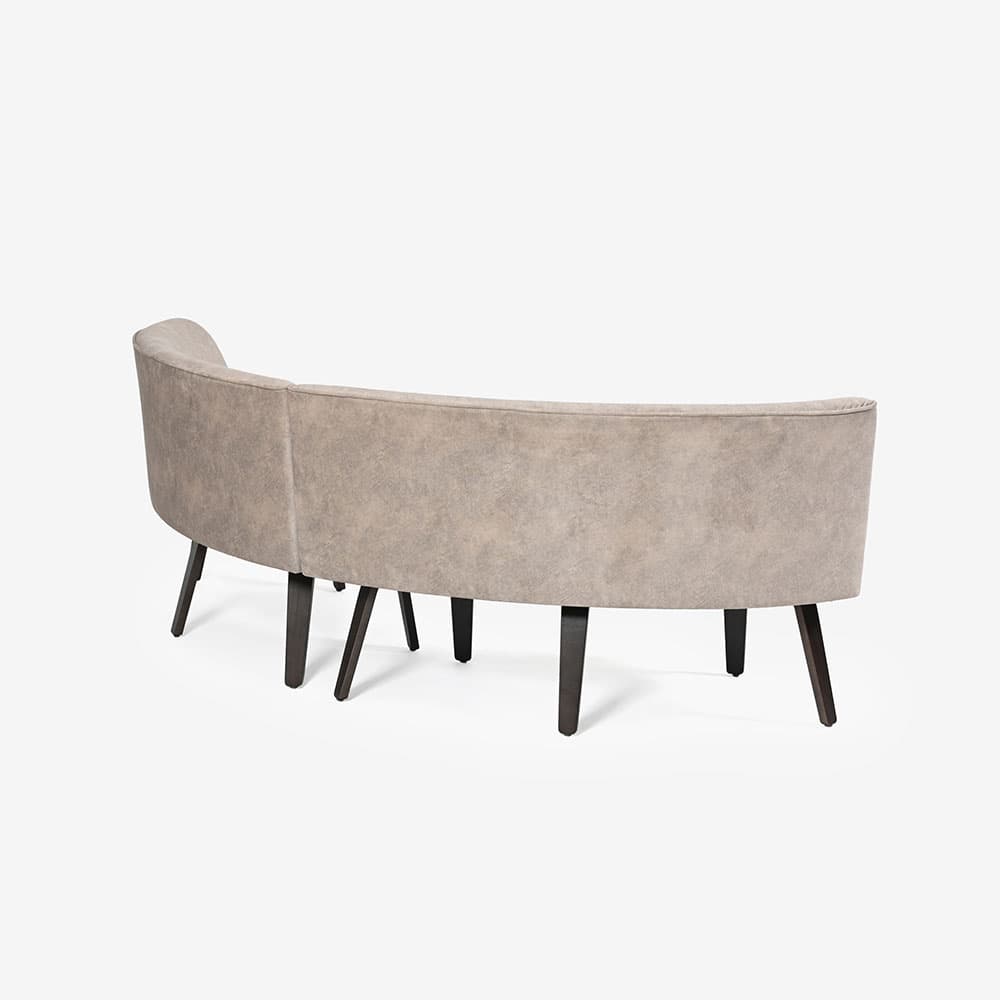 ラウンドベンチ2点セット「OP09（オプティオ09）」布#3 マーブル#90【受注生産品】